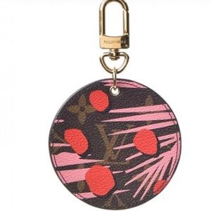 Louis Vuitton Monogram Jungle Dots Bag Charm Key chain